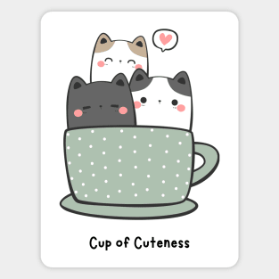 Cup of Cuteness Magnet